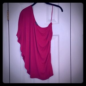 Express One Shoulder Top